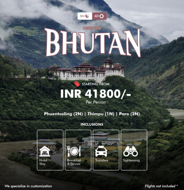 Discover Bhutan - 5 Nights / 6 Days