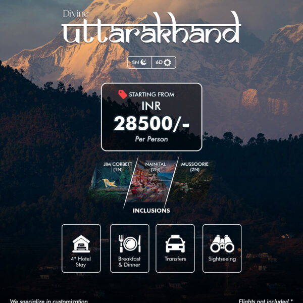 Divine Uttarakhand Package - 5 Nights / 6 Days