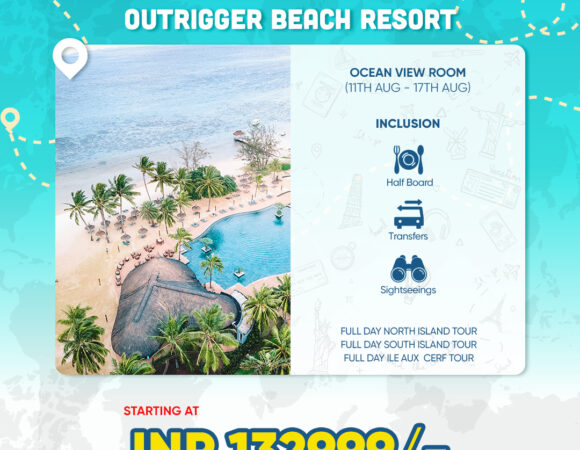 Mauritius 6N/7D Package - Outrigger Beach Resort