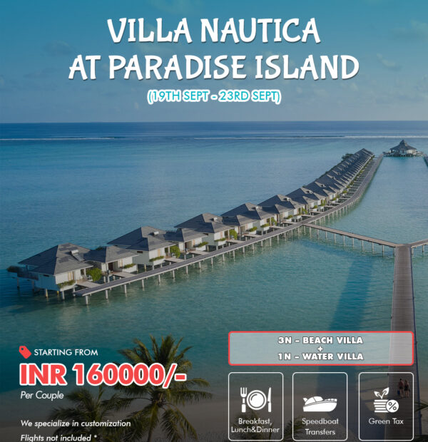 Villa Nautica Package - 4 Nights / 5 Days