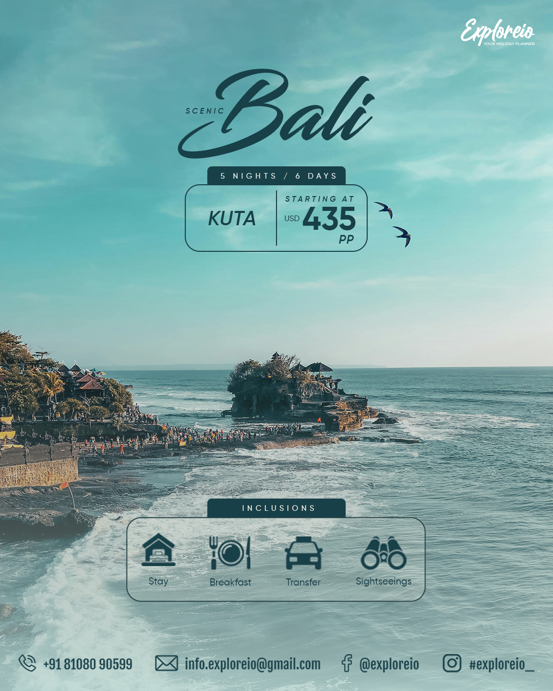 Scenic Bali Tour Packages - 5 Nights / 6 Days