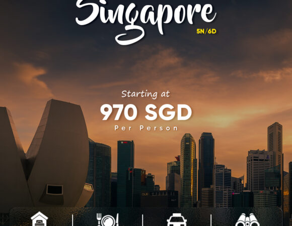 Delight Singapore package for 5 Nights / 6 Days