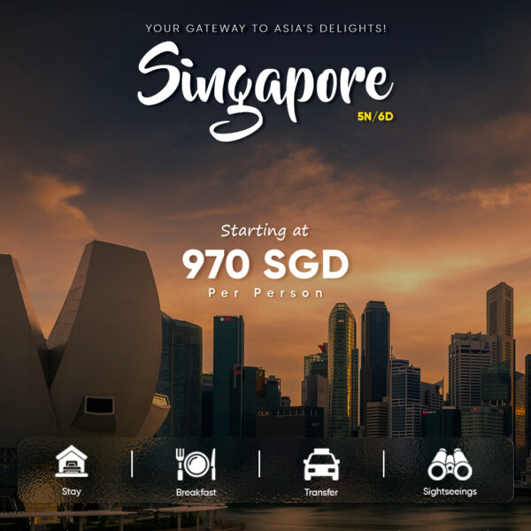 Delight Singapore package for 5 Nights / 6 Days